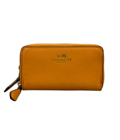 COACH ラウンドファスナーコインケース レザー レディース コーチ