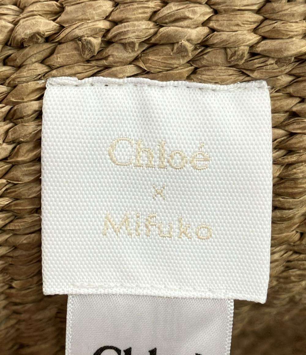 美品 Chloe Mifuko ハンドバッグ トートバッグ かごバッグ レディース クロエ ミフコ