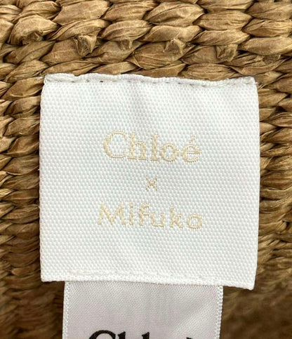 美品 Chloe Mifuko ハンドバッグ トートバッグ かごバッグ レディース クロエ ミフコ