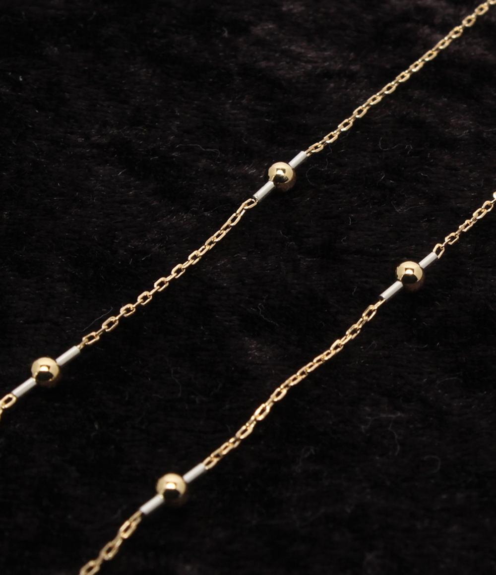 美品 ネックレス K18 Pt850 レディース