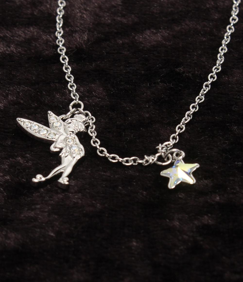 美品 SWAROVSKI Disney ブレスレット ティンカーベルモチーフ レディース スワロフスキー