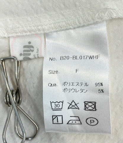 美品 Biby フェイクカラー長袖ブラウス レディース SIZE F (M) ビビィ