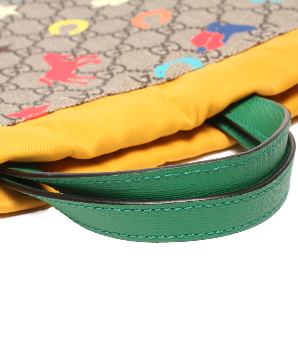 美品 GUCCI リュック ナップザック チルドレンズ GGスプリーム 550775 622011 レディース グッチ