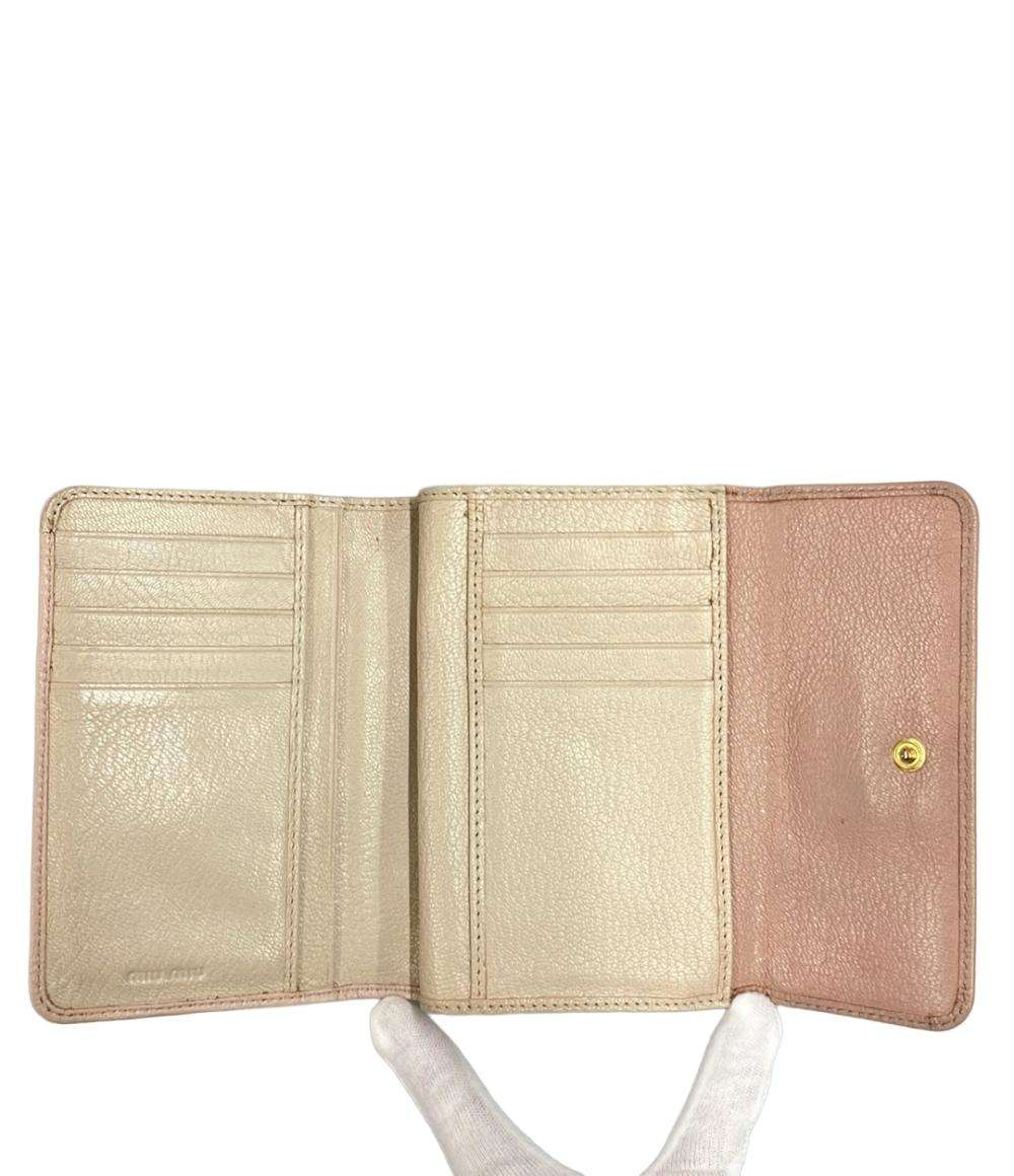 MIUMIU 二つ折り財布 レディース ミュウミュウ