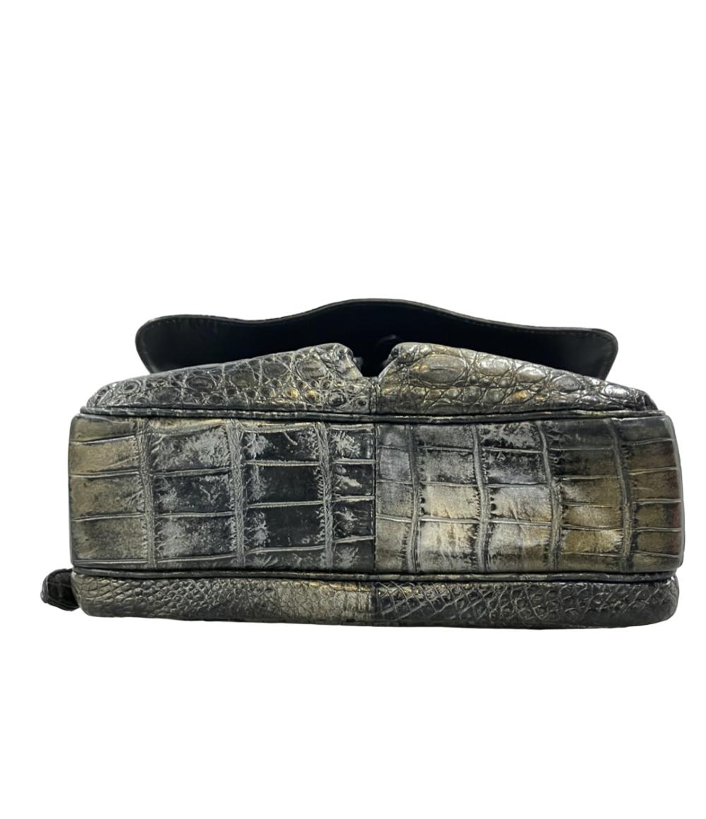 JRA ショルダーバッグ 斜め掛け クロコダイル レディース ジェイアールエイ