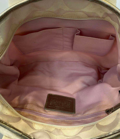 コーチ 2WAYハンドバッグ ショルダーバッグ シグネチャー F19712 レディース COACH