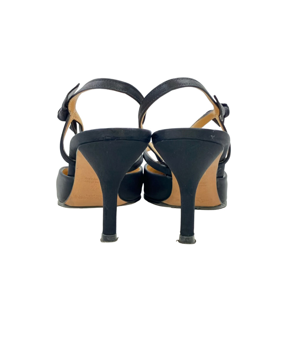 YVES SAINT LAURENT ポインテッドトゥ スリングバックパンプス レディース SIZE 37 (24.5cm) イヴ・サンローラン