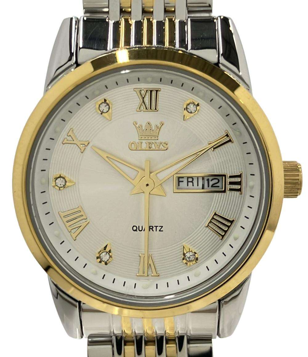 オレブス 腕時計 クオーツ シルバー 5008L レディース OLEVS