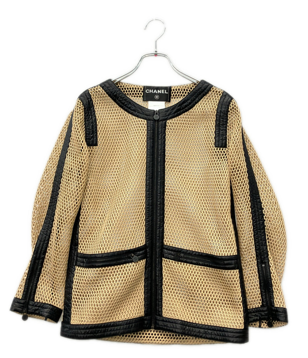 CHANEL ノーカラージャケット P48042V35860 レディース SIZE 38 (S) シャネル
