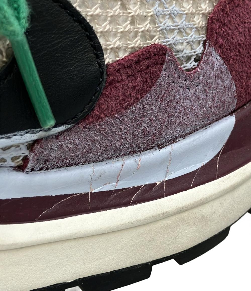 NIKE Sacai ローカットスニーカー String/Red/Green ヴェイパー ワッフル DD3035-200 メンズ SIZE 27.5 (L) ナイキ サカイ