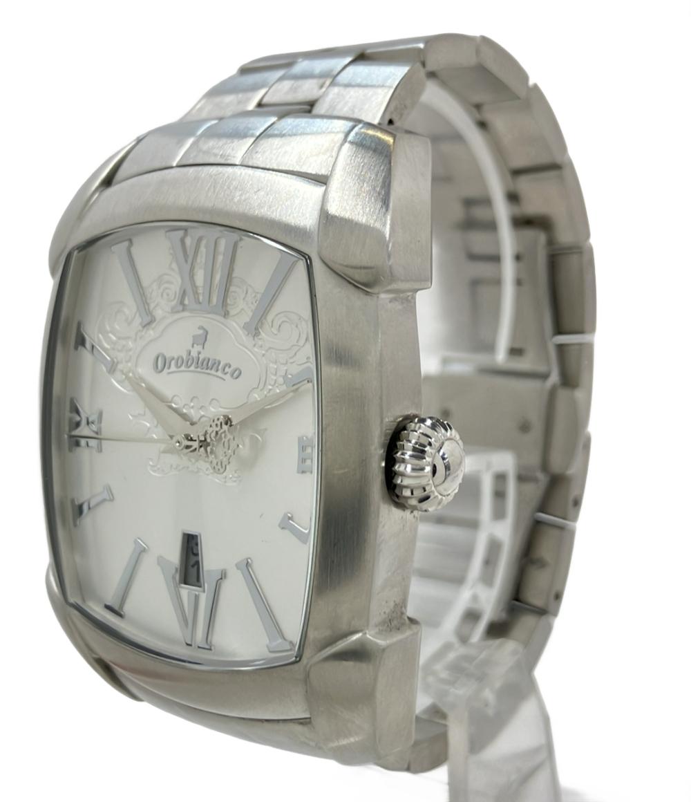 オロビアンコ 腕時計 クオーツ シルバー OR-0012 メンズ Orobianco