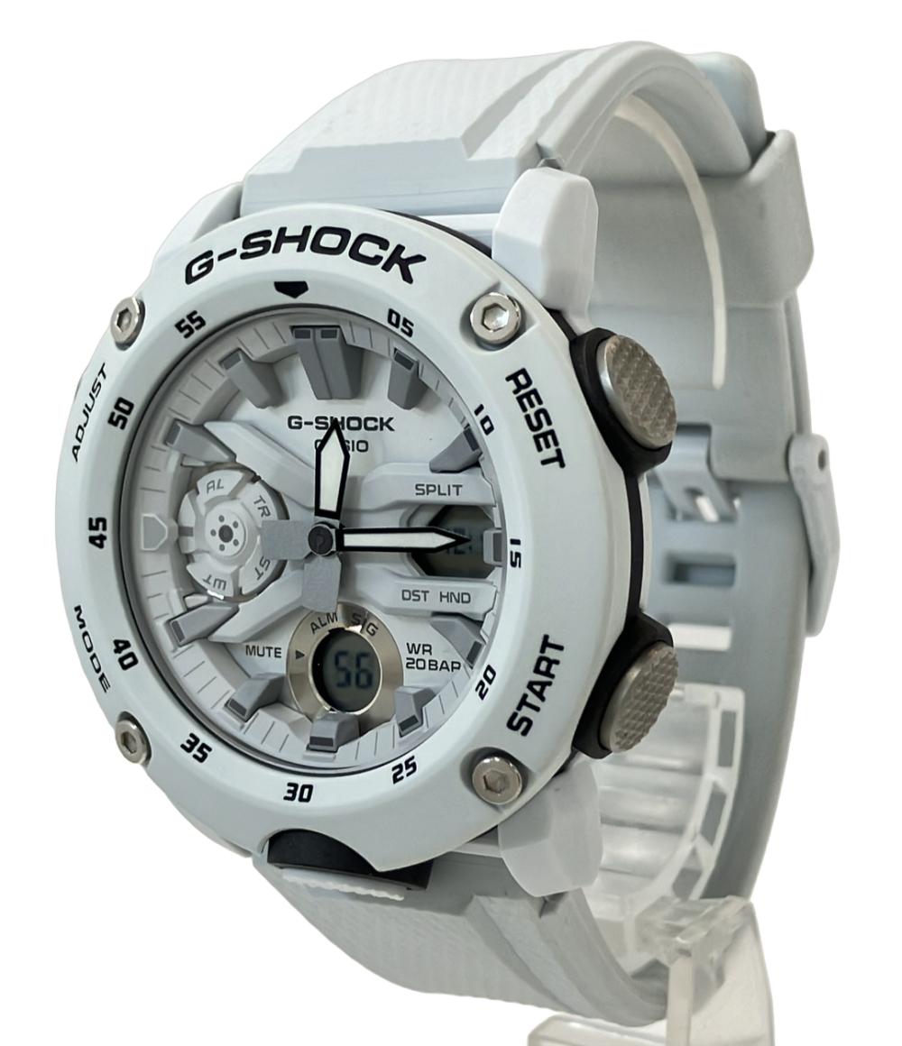 カシオ 腕時計 G-SHOCK クオーツ シルバー GA-2000 メンズ CASIO