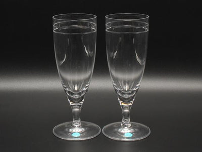 TIFFANY&Co. ビアグラス ワイン シャンパン 2点セット ペア アトラス ピルスナー ティファニー