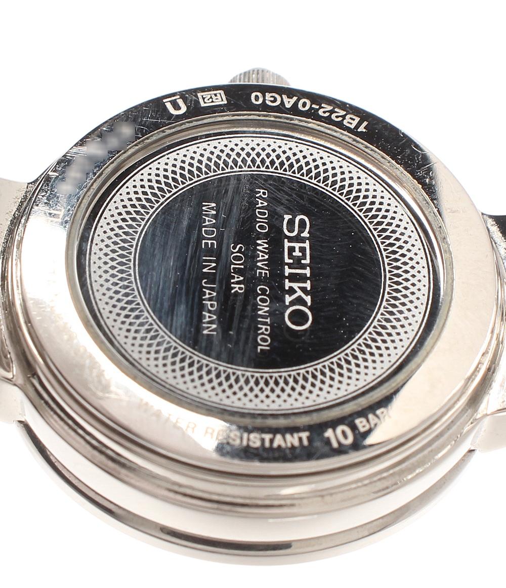 SEIKO 腕時計 エクセリーヌ Exceline ソーラー シェル 1B22-0AG0 レディース セイコー