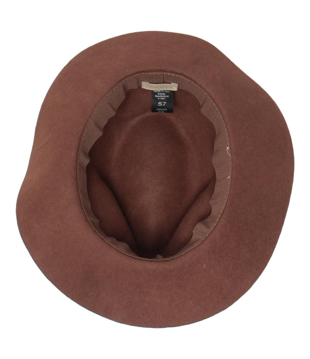 トゥモローランド ハット 中折れハット ウール レディース SIZE 57 TOMORROWLAND
