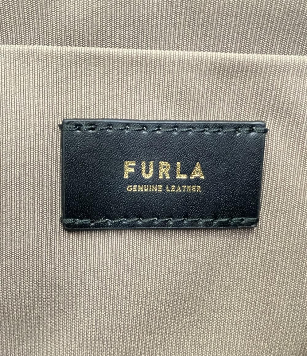 美品 Furla ハンドバッグ ショルダーバッグ 2WAY 斜め掛け ダフネ レザー レディース フルラ