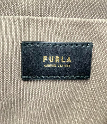 美品 Furla ハンドバッグ ショルダーバッグ 2WAY 斜め掛け ダフネ レザー レディース フルラ
