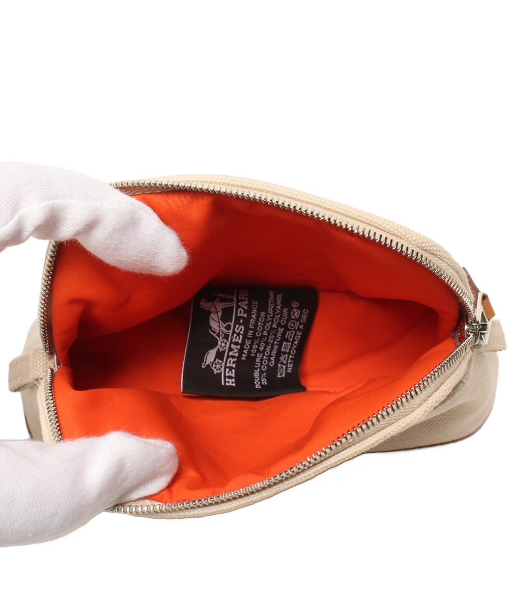 美品 エルメス ポーチ シルバー金具 ボリードポーチ ミニミニ レディース HERMES