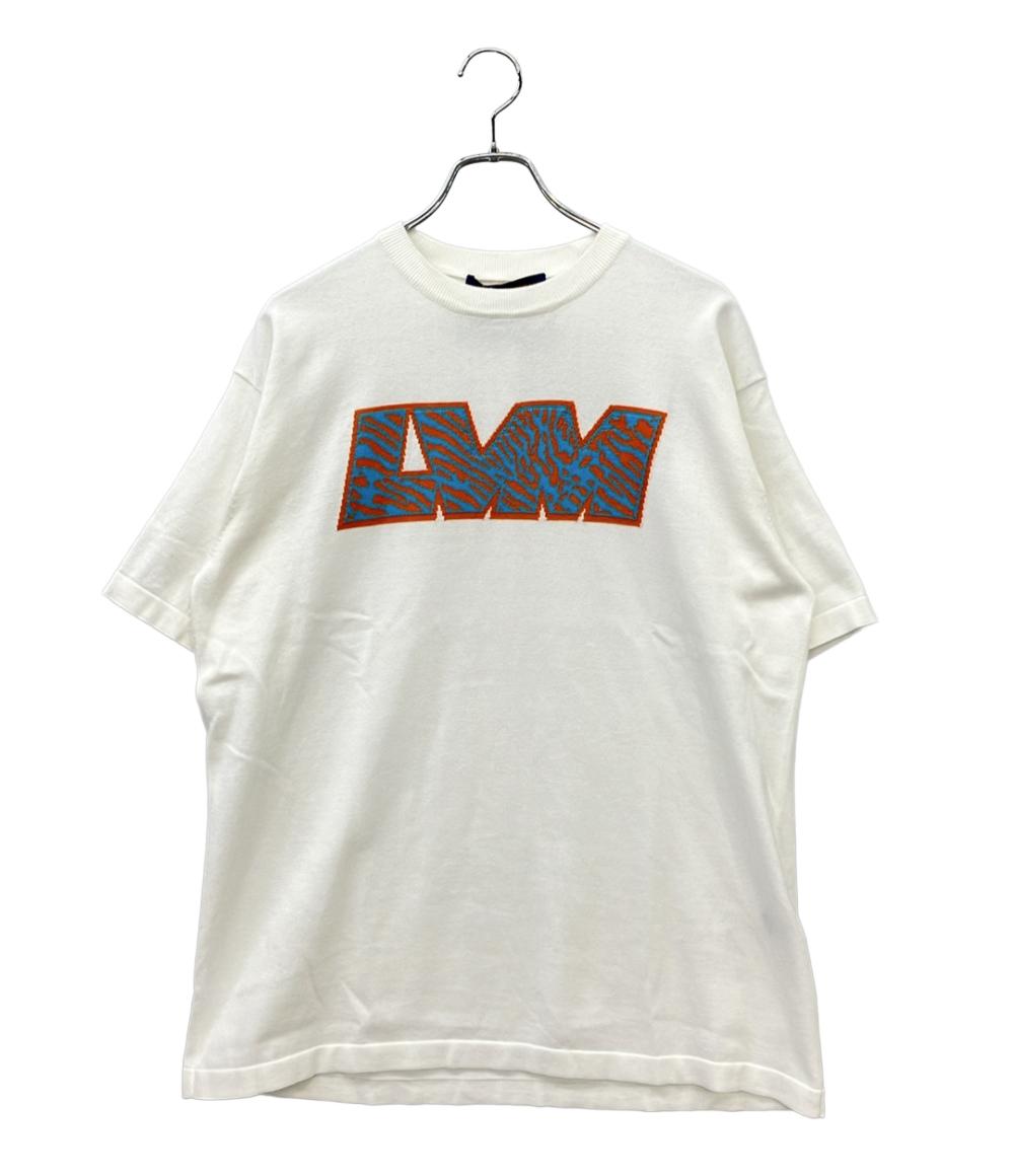 LOUIS VUITTON 半袖ニット LVロゴコットン半袖Tシャツ RM232M HAO HPN15W メンズ SIZE L ルイ・ヴィトン