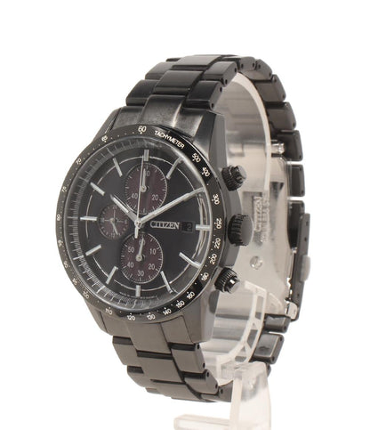 美品 CITIZEN 腕時計 エコドライブ ソーラー ブラック B612-S096103 メンズ シチズン