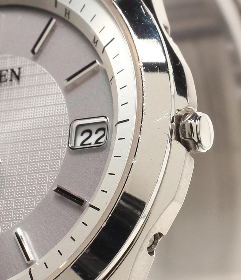 CITIZEN 腕時計 エクシード EXCEED ソーラー シルバー H110-T020011 メンズ シチズン