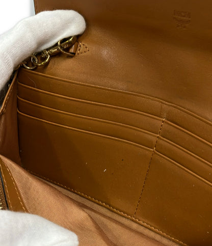 MCM 長財布 チェーンウォレット レディース エムシーエム