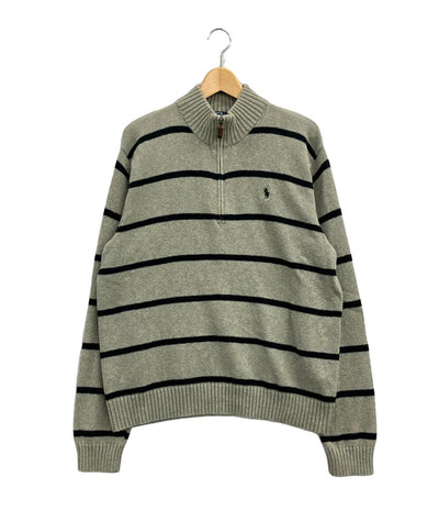 ポロ・ラルフローレン ハーフジップ長袖ニット ボーダー メンズ SIZE L (L) POLO RALPH LAUREN