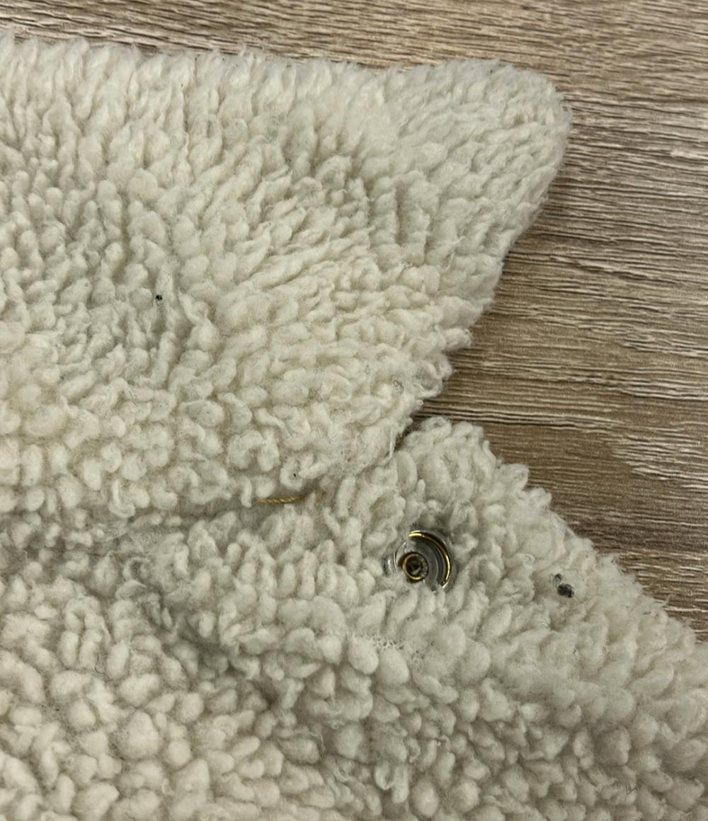 Levi's デニムジャケット ダメージ加工 内側ボア レディース SIZE S リーバイス