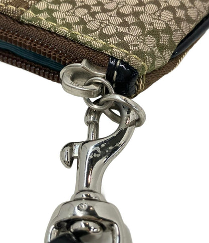 コーチ ポーチ ハンドストラップ付き シグネチャー レディース COACH