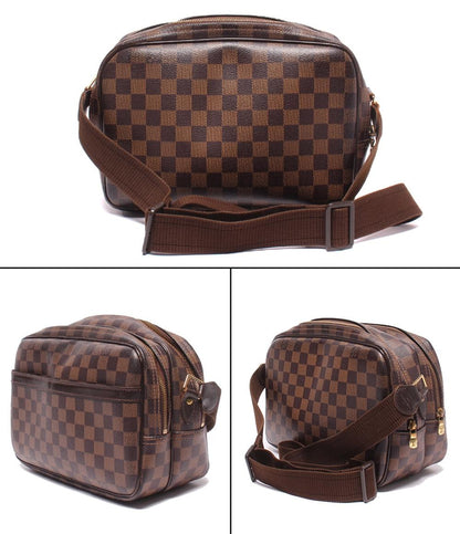 LOUIS VUITTON ショルダーバッグ 肩掛け 斜め掛け リポーターPM ダミエ N45253 レディース メンズ ルイ・ヴィトン
