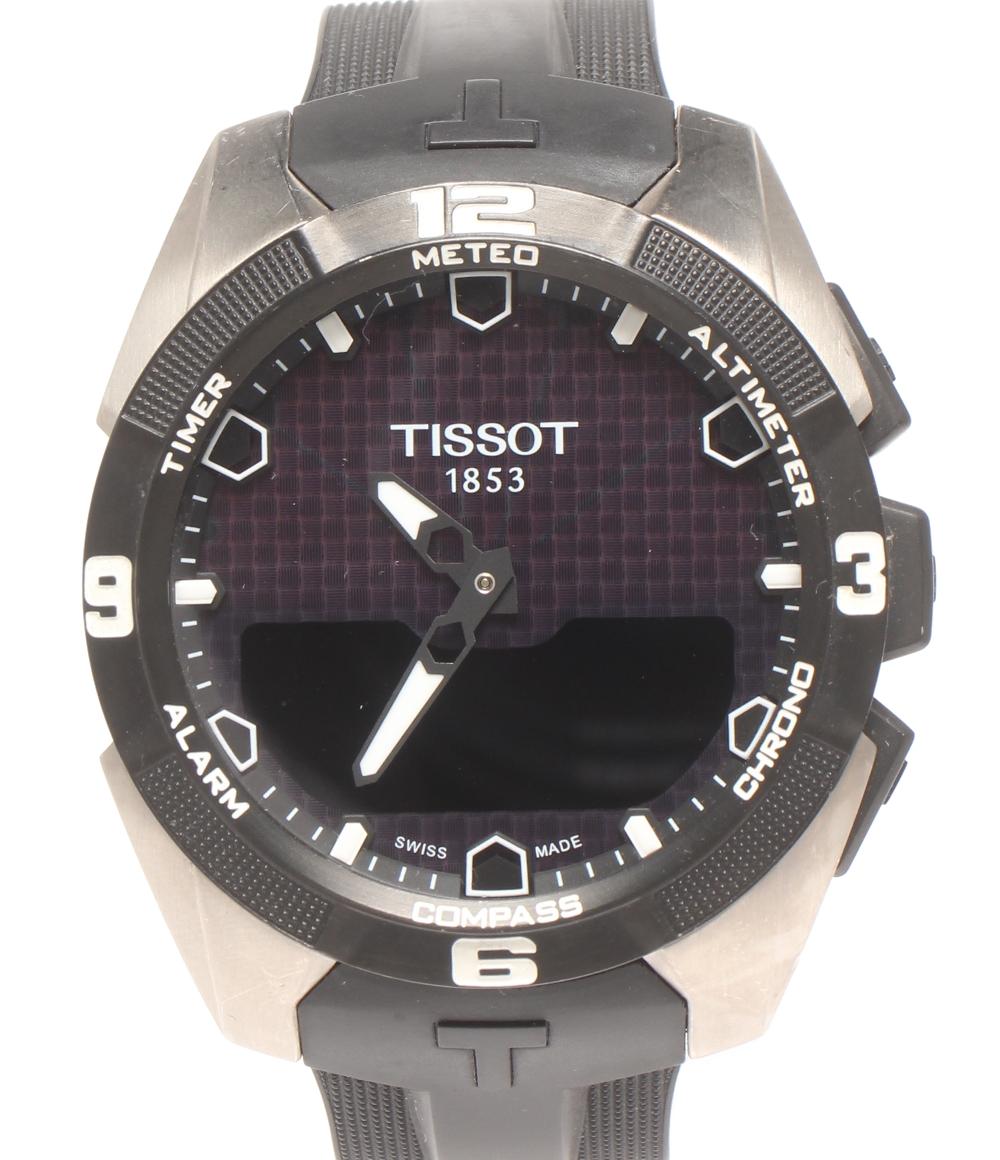 TISSOT 腕時計 Tタッチ T-Touch ソーラー T091420 メンズ ティソ