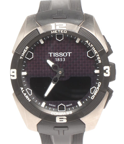 TISSOT 腕時計 Tタッチ T-Touch ソーラー T091420 メンズ ティソ