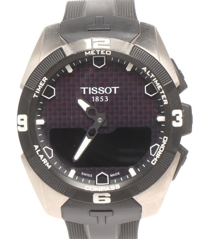 TISSOT 腕時計 Tタッチ T-Touch ソーラー T091420 メンズ ティソ