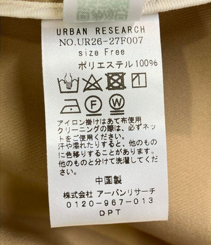 美品 アーバンリサーチ ビッグカラーボリュームコート レディース SIZE F (M) URBAN RESEARCH