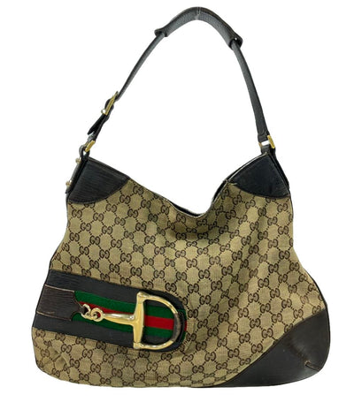 グッチ ワンショルダーバッグ 肩掛け GGキャンバス ホースビット シェリー 137386 203998 レディース GUCCI