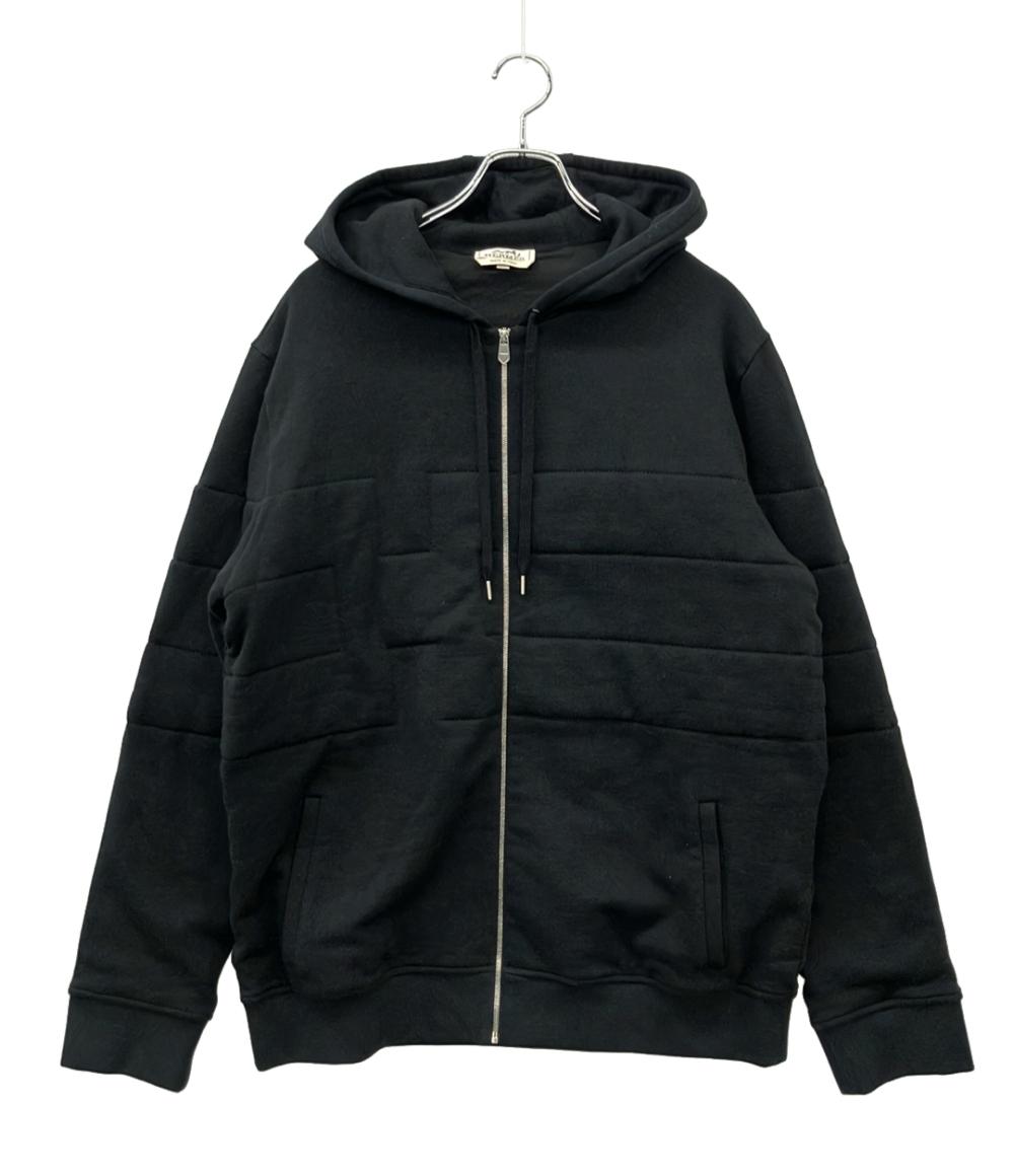 エルメス　パーカー HERMES ジップアップパーカー 中綿入り メンズ SIZE XL エルメス