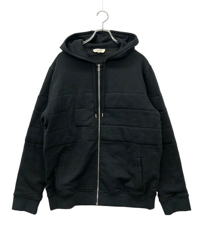 HERMES ジップアップパーカー 中綿入り メンズ SIZE XL エルメス