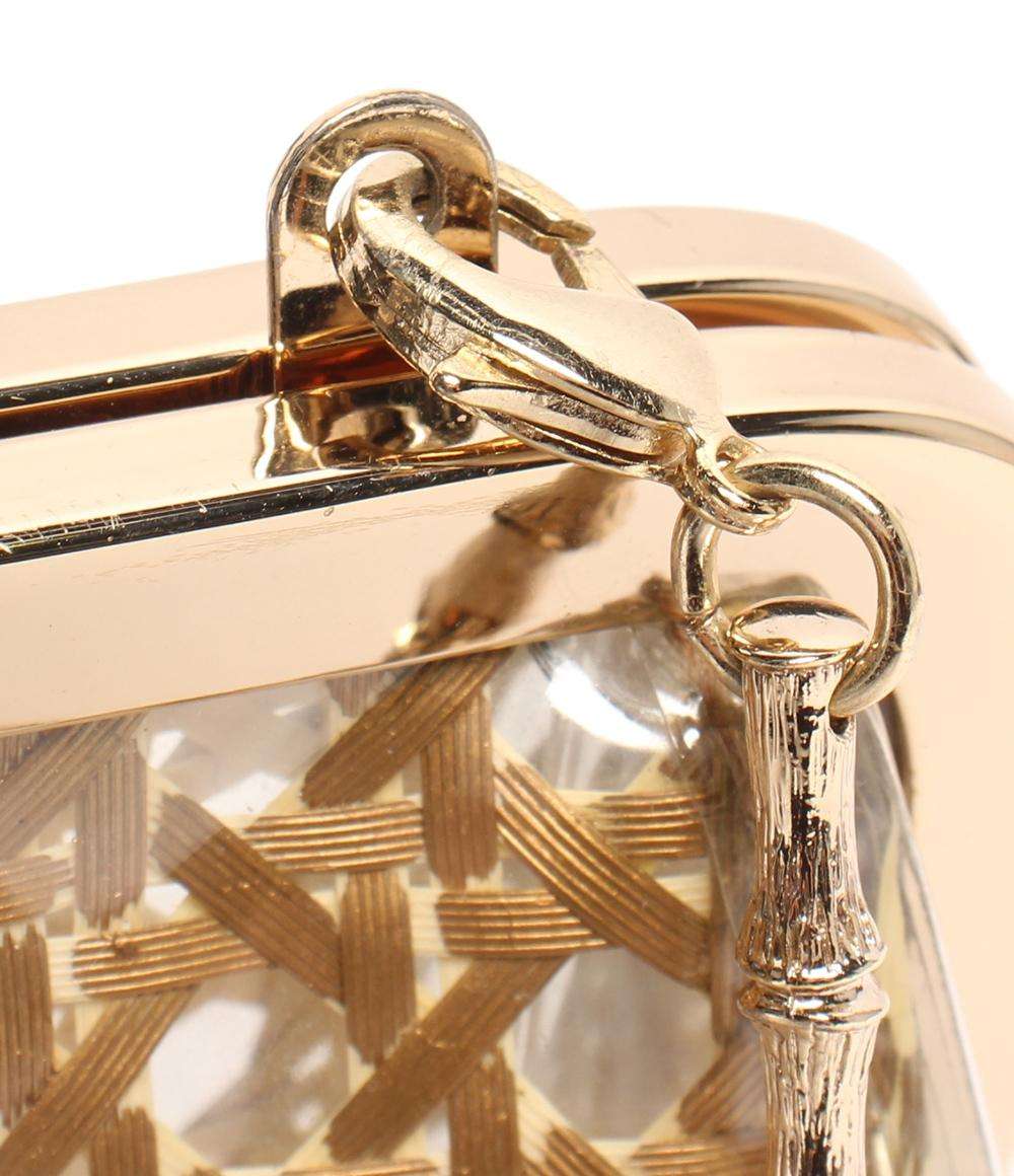 美品 ケイトスペード 2wayチェーンショルダーバッグ 斜め掛け クラッチバッグ がま口 レディース Kate Spade