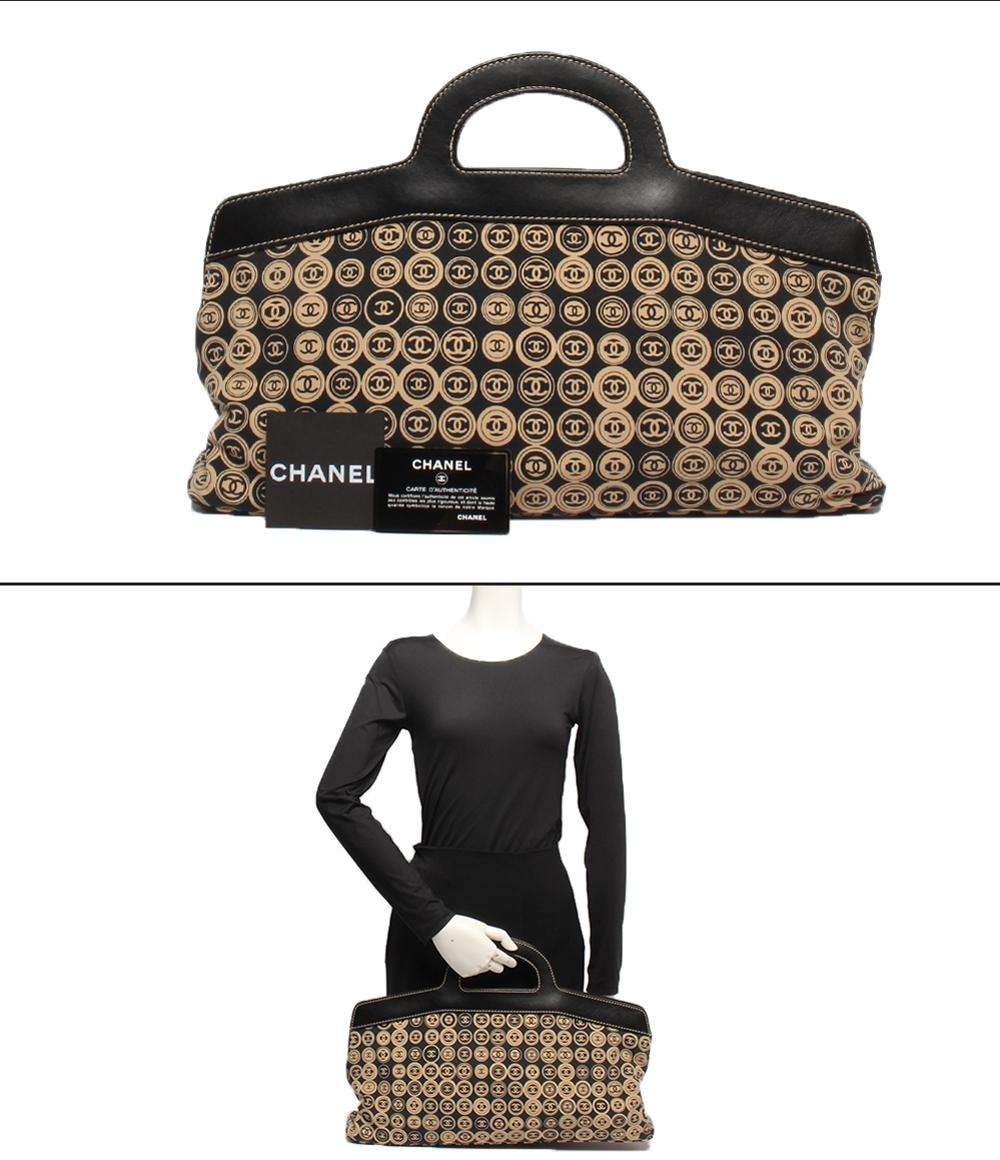 CHANEL ハンドバッグ コットンジャージー ココマーク レディース シャネル