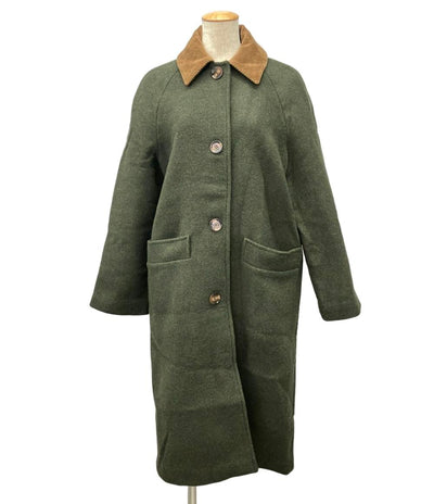 美品 バブアー ウールロングコート レディース SIZE 8 (S) Barbour