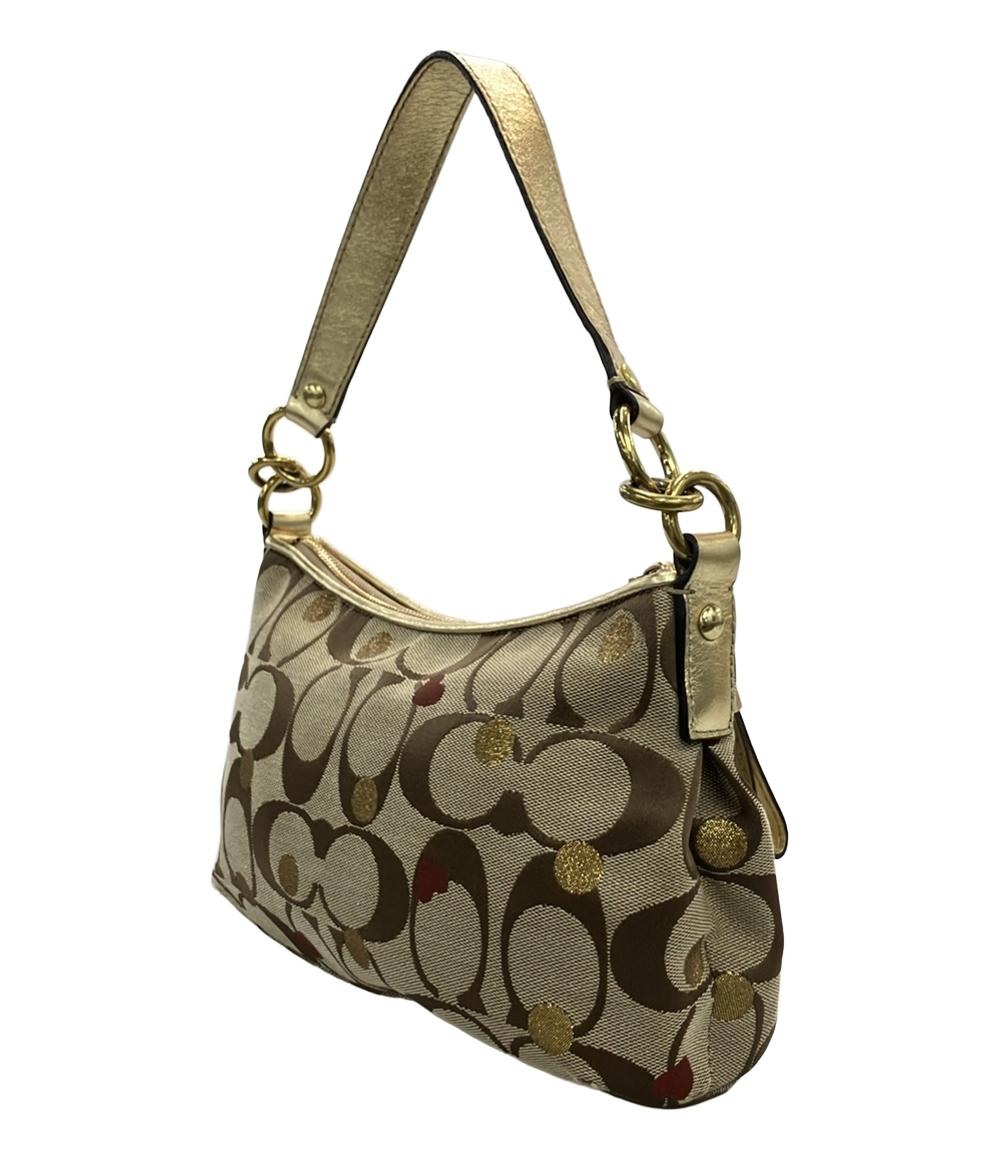 COACH ハンドバッグ ショルダーバッグ 2WAY 斜め掛け キャンバス 総柄 シグネチャー F19125 レディース コーチ