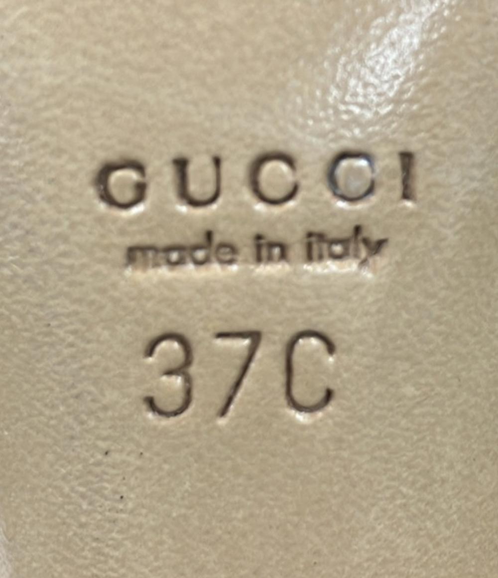GUCCI GG柄バンブービットパンプス 138711 レディース SIZE 37 (24cm) グッチ