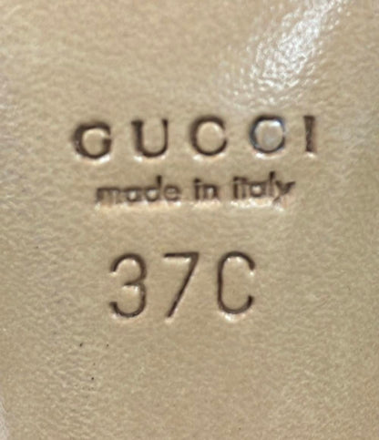 GUCCI GG柄バンブービットパンプス 138711 レディース SIZE 37 (24cm) グッチ