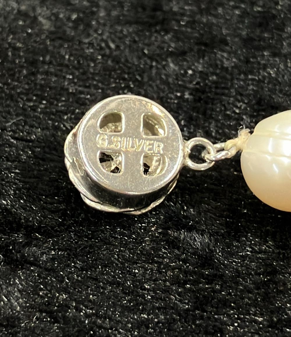 ネックレス オーバルパール 8-10mm レディース