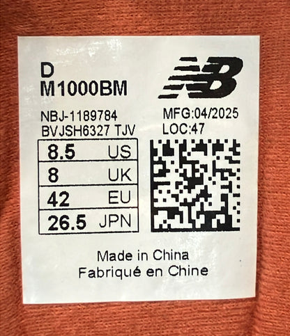 美品 NEW BALANCE ローカットスニーカー M1000BM メンズ SIZE 26.5 (M) ニューバランス