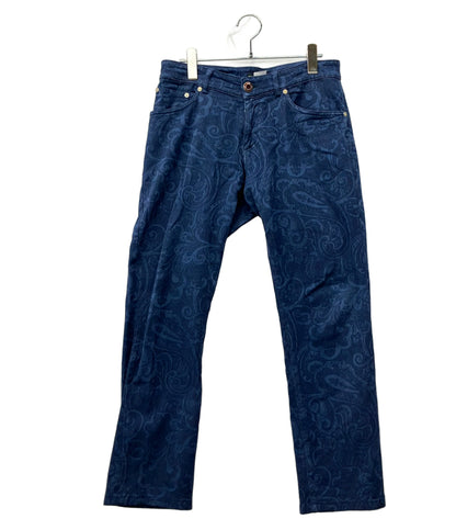 ETRO デニムパンツ ペイズリー柄 コットン ジップアップ 161-1690-9484 メンズ SIZE 31 (M) エトロ