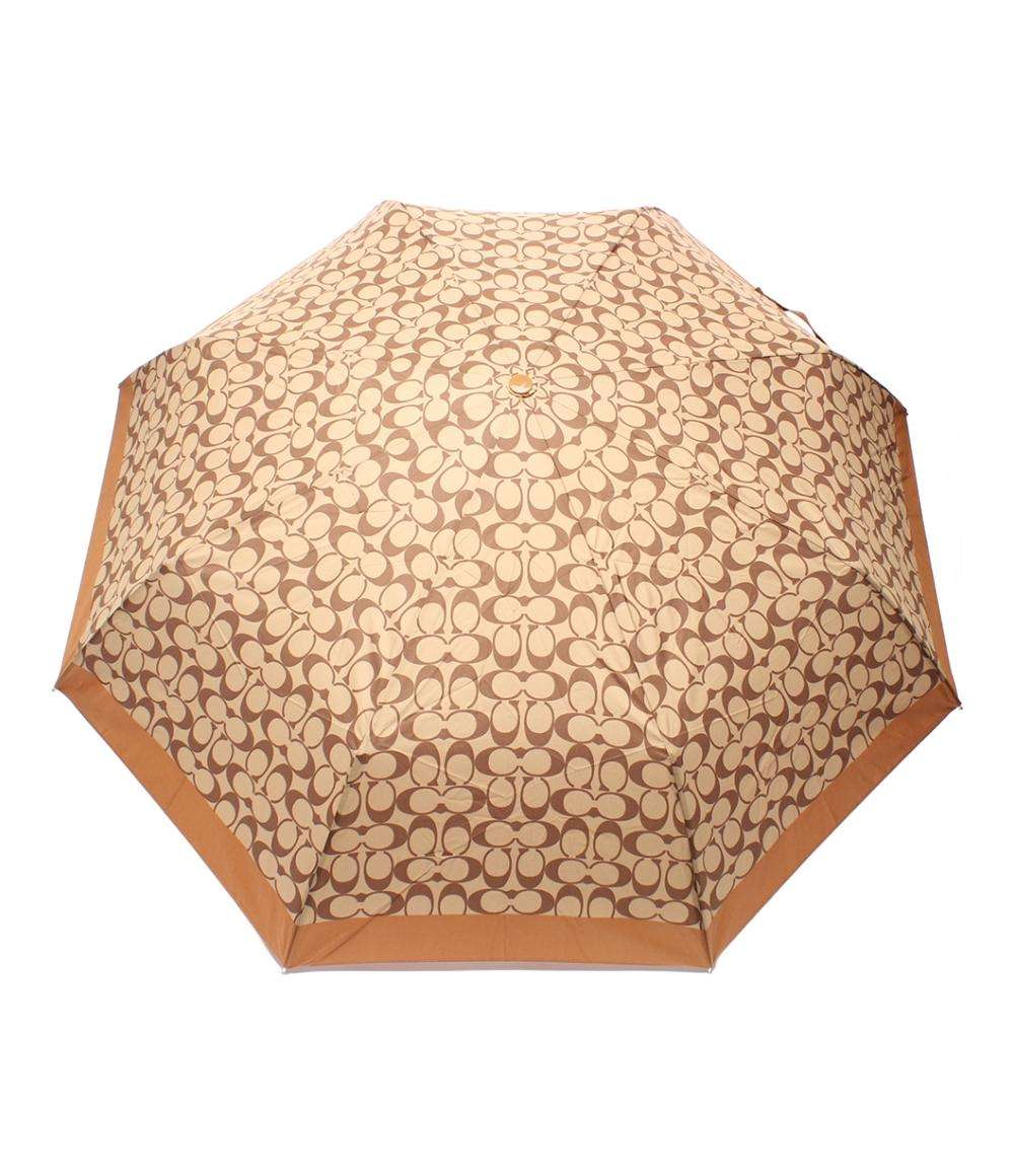 コーチ 折り畳み傘 シグネチャー レディース COACH