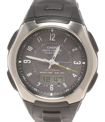 美品 CASIO 腕時計 ソーラー WVA-430J メンズ カシオ