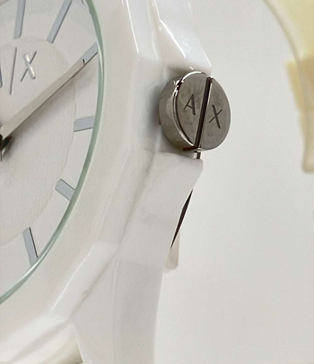 ARMANI EXCHANGE 腕時計 クオーツ ホワイト AX2630 メンズ アルマーニエクスチェンジ