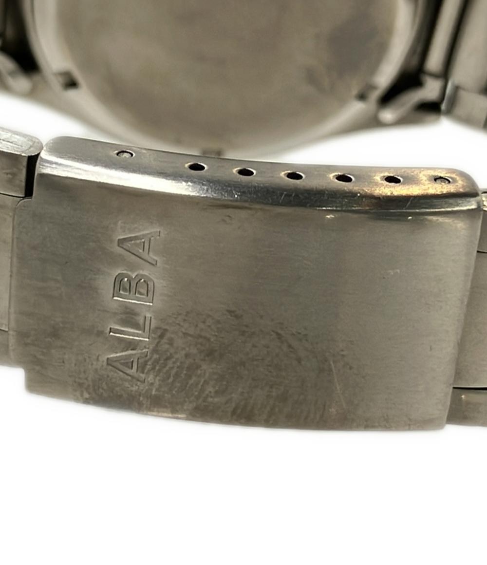 SEIKO 腕時計 アルバ クオーツ ゴールド メンズ セイコー